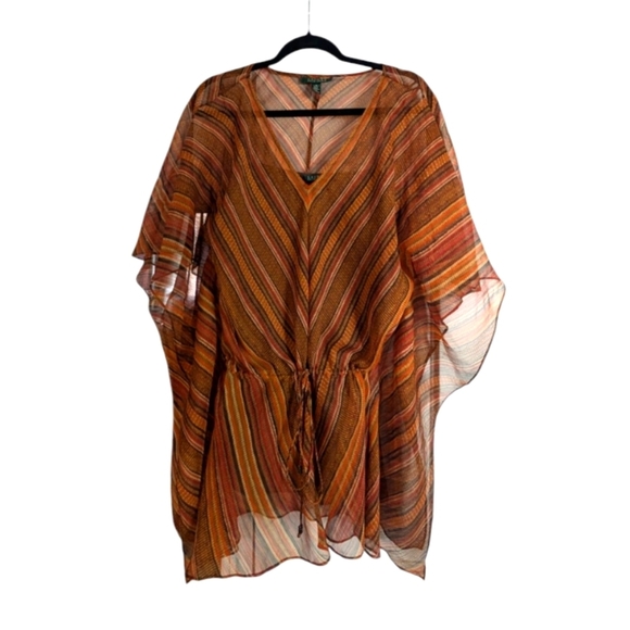 Raloh Lauren Chifon Tunic(48) - Picture 1 of 4